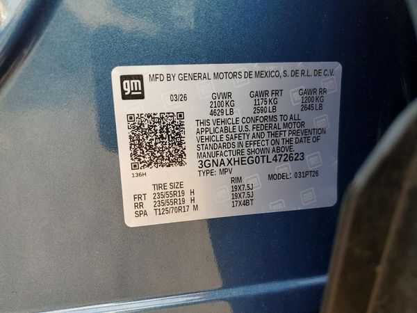 2026 CHEVROLET EQUINOX 1LT