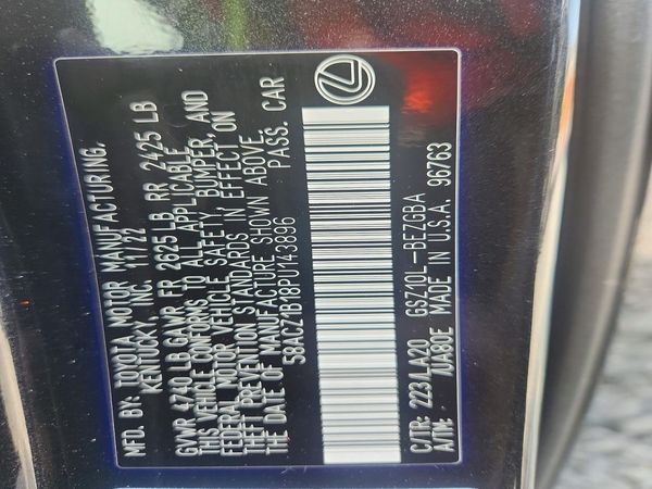 2023 LEXUS ES 350 350 Base
