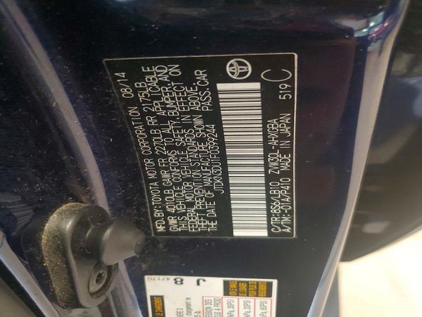2015 TOYOTA PRIUS