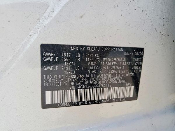 2025 SUBARU CROSSTREK Limited