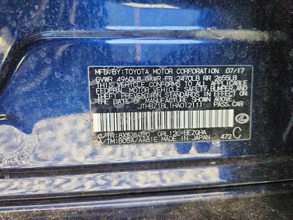 2017 LEXUS GS 350