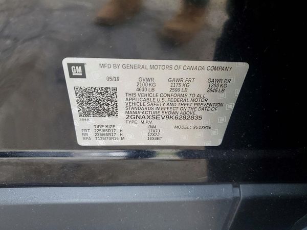 2019 CHEVROLET EQUINOX LS