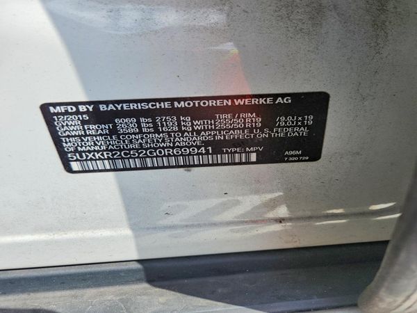 2016 BMW X5 sDrive35i
