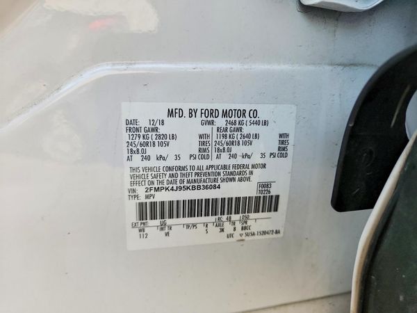 2019 FORD EDGE