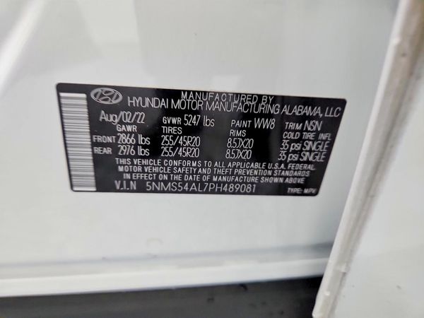 2023 HYUNDAI SANTA FE Calligraphy
