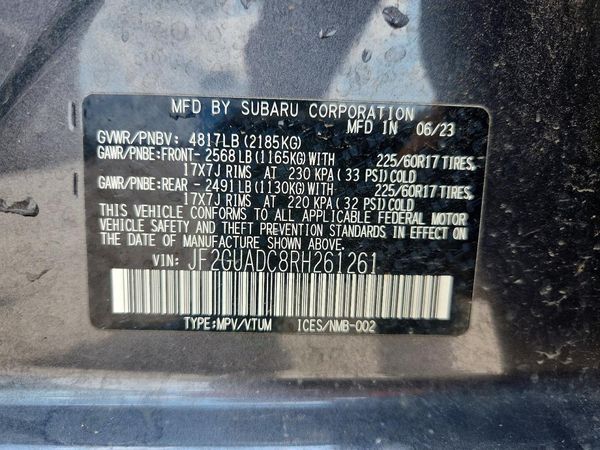 2024 SUBARU CROSSTREK