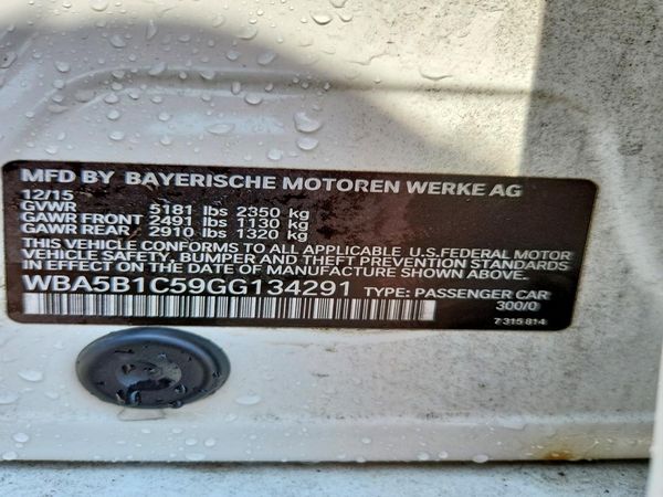 2016 BMW 535