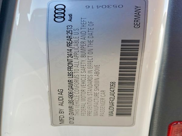 2020 AUDI A4 quattro Premium