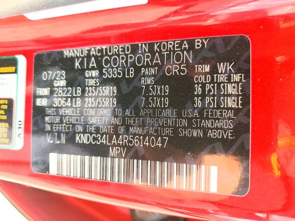 2024 KIA EV6 Light, Wind