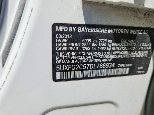 2013 BMW X6 xDrive35i