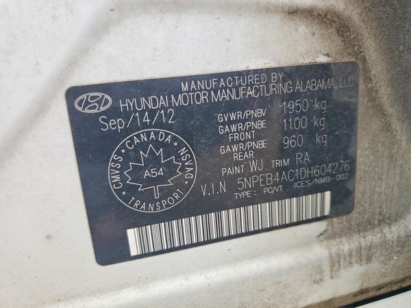 2013 HYUNDAI SONATA GLS/ GLS Popular