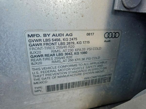 2018 AUDI Q5 quattro Prestige