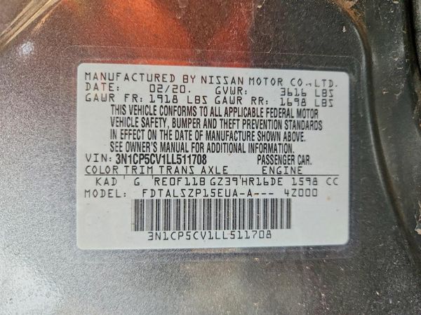 2020 NISSAN KICKS