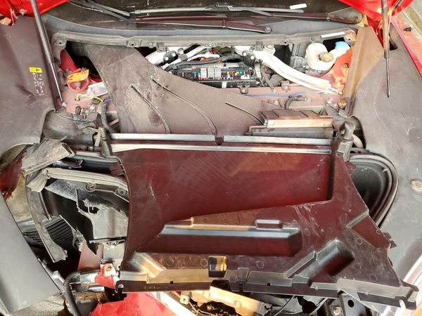 2017 TESLA MODEL S — Engine bay