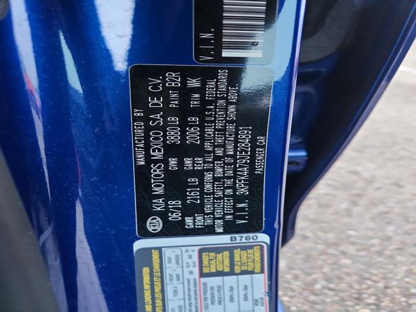 2018 KIA FORTE LX Base