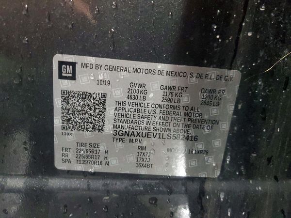 2020 CHEVROLET EQUINOX LT (1LT)