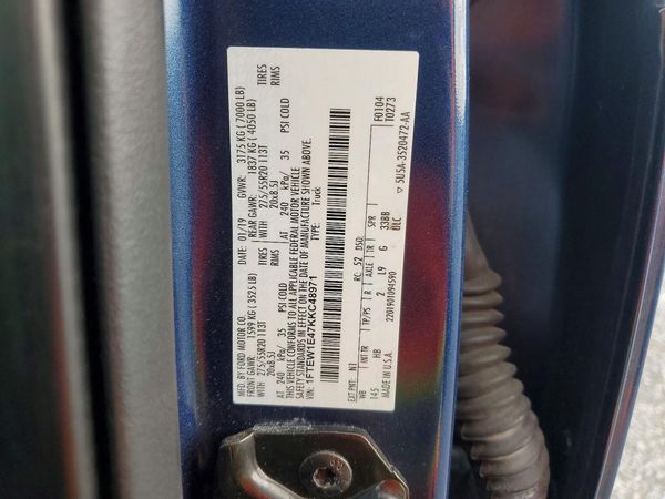 2019 FORD F150