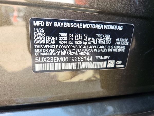 2026 BMW X7 xDrive40i