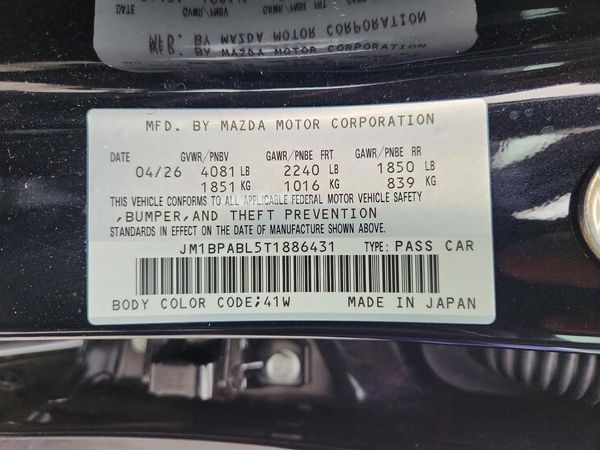 2026 MAZDA 3 Select Sport