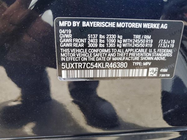 2019 BMW X3
