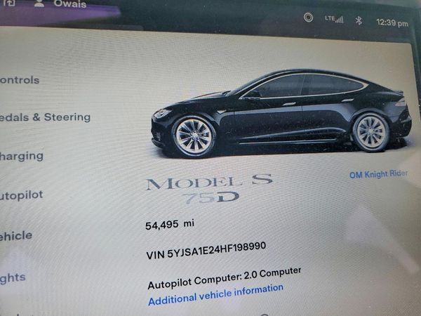 2017 TESLA MODEL S