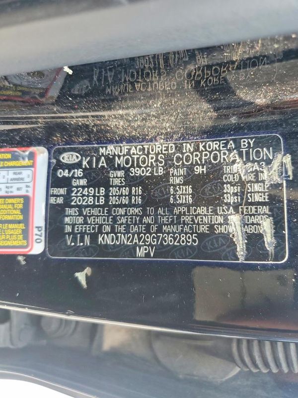 2016 KIA SOUL Plus