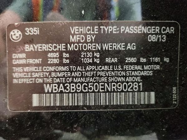 2014 BMW 335