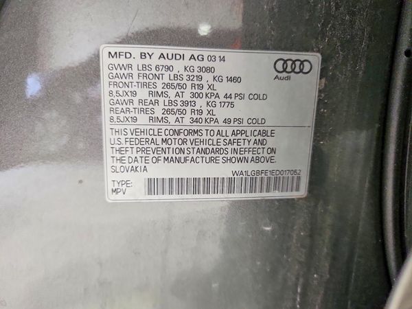 2014 AUDI Q7 Premium Plus