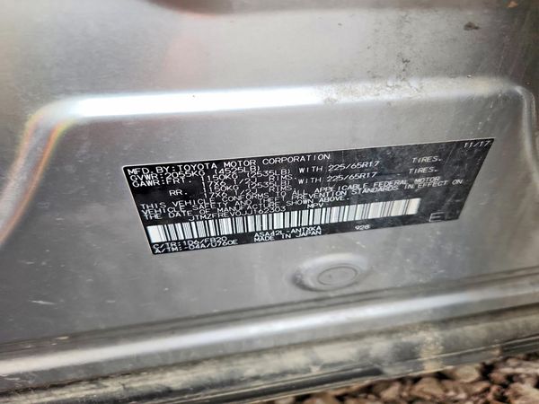 2018 TOYOTA RAV4 LE