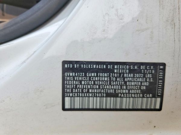 2019 VOLKSWAGEN JETTA S, SE, R-Line