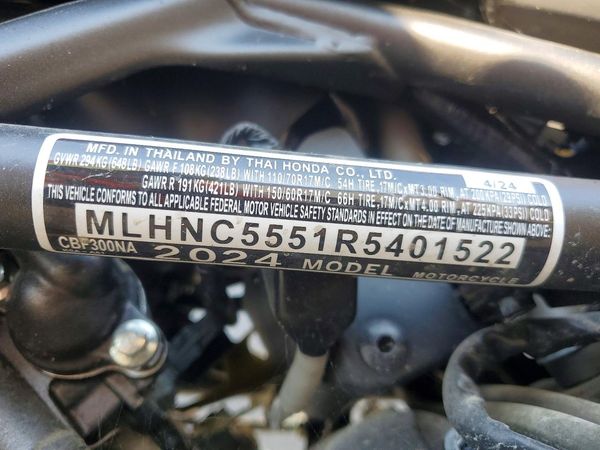 2024 HONDA CB CYCLE