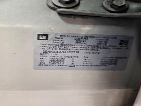 2013 CHEVROLET EQUINOX LTZ
