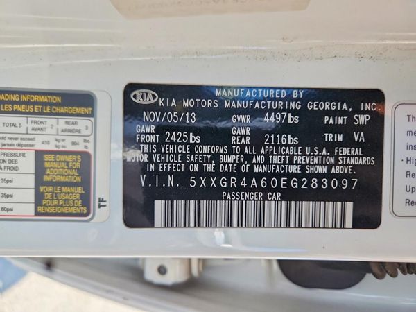 2014 KIA OPTIMA 2.0 SX Full Option