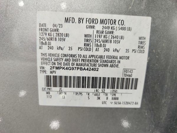 2023 FORD EDGE SE