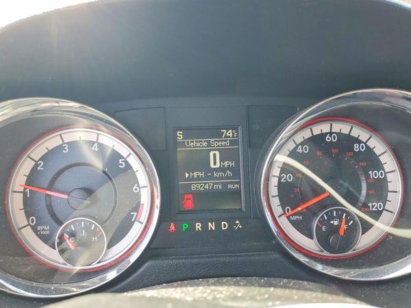 2019 DODGE GRAND CARAVAN GT — ODOM