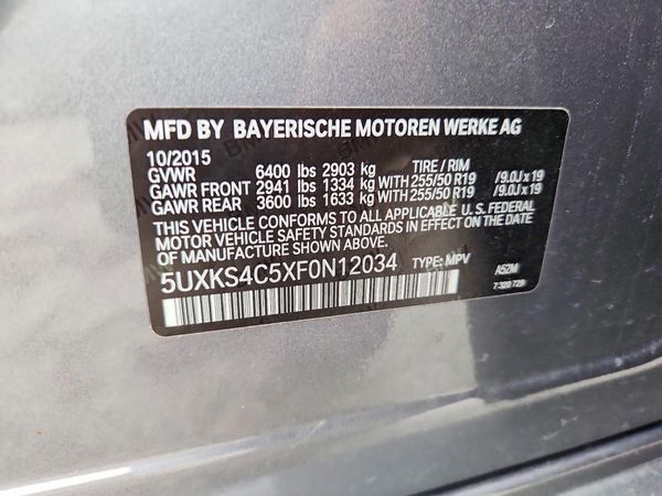 2015 BMW X5 xDrive35d