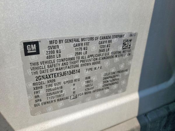 2018 CHEVROLET EQUINOX