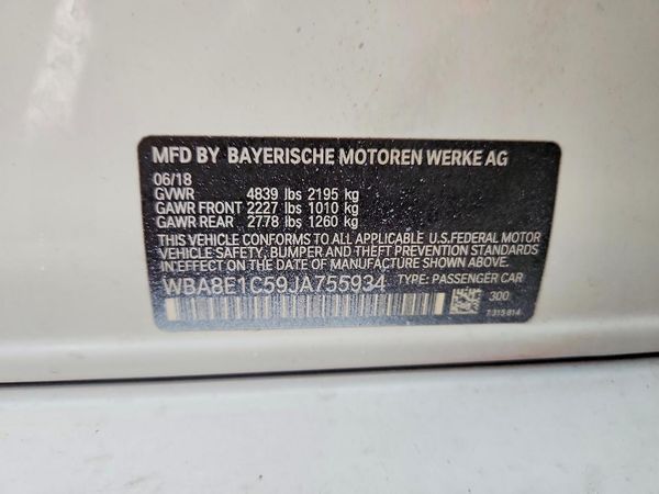 2018 BMW 330E