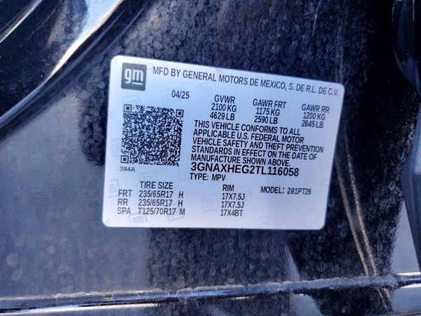 2026 CHEVROLET EQUINOX