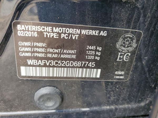 2016 BMW 535 xDrive