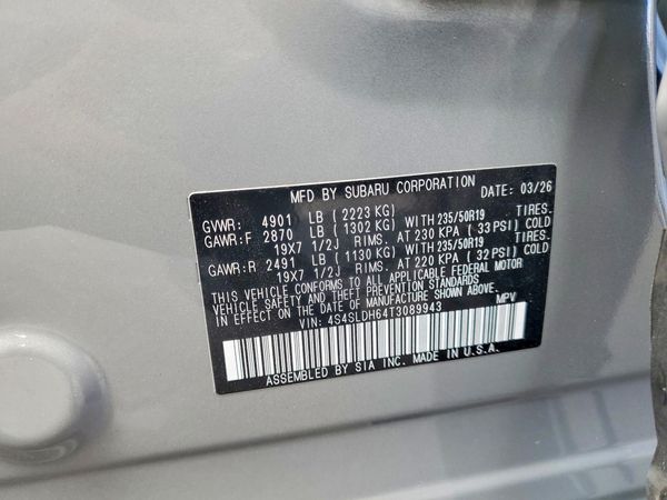 2026 SUBARU FORESTER