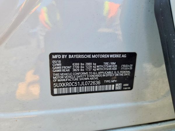 2018 BMW X5 xDrive35i