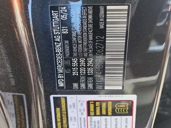 2024 MERCEDES-BENZ E