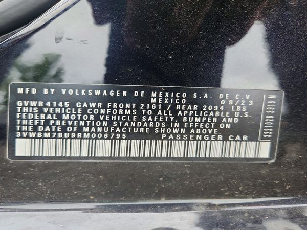 2024 VOLKSWAGEN JETTA