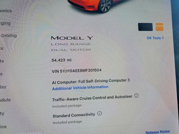 2021 TESLA MODEL Y