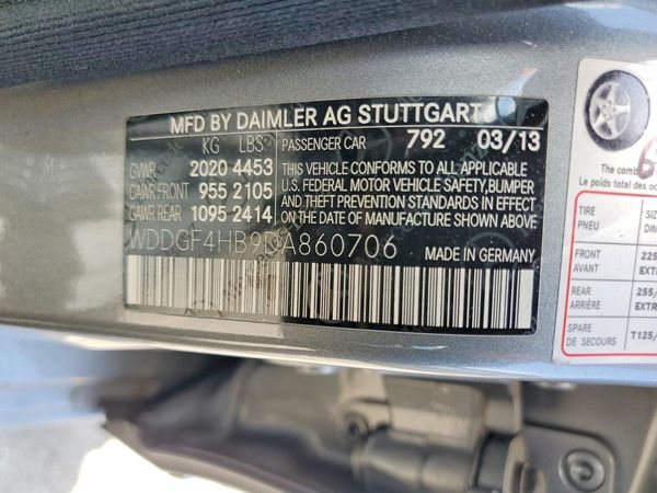 2013 MERCEDES-BENZ C C250