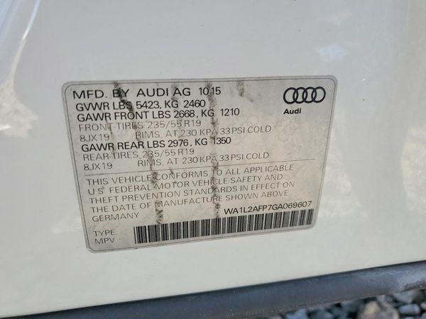 2016 AUDI Q5 quattro Premium Plus