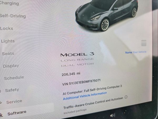 2021 TESLA MODEL 3