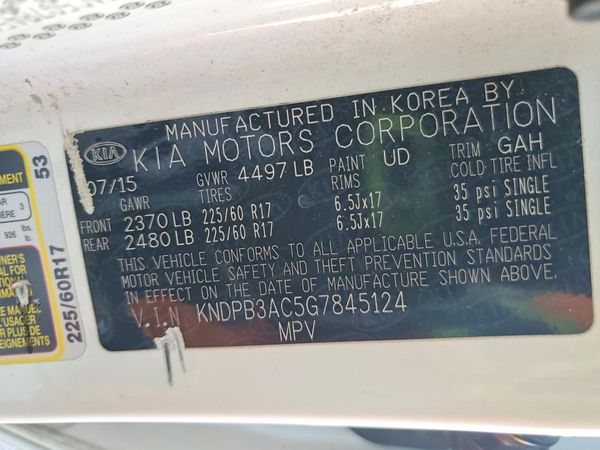 2016 KIA SPORTAGE LX w/Popular Pkg