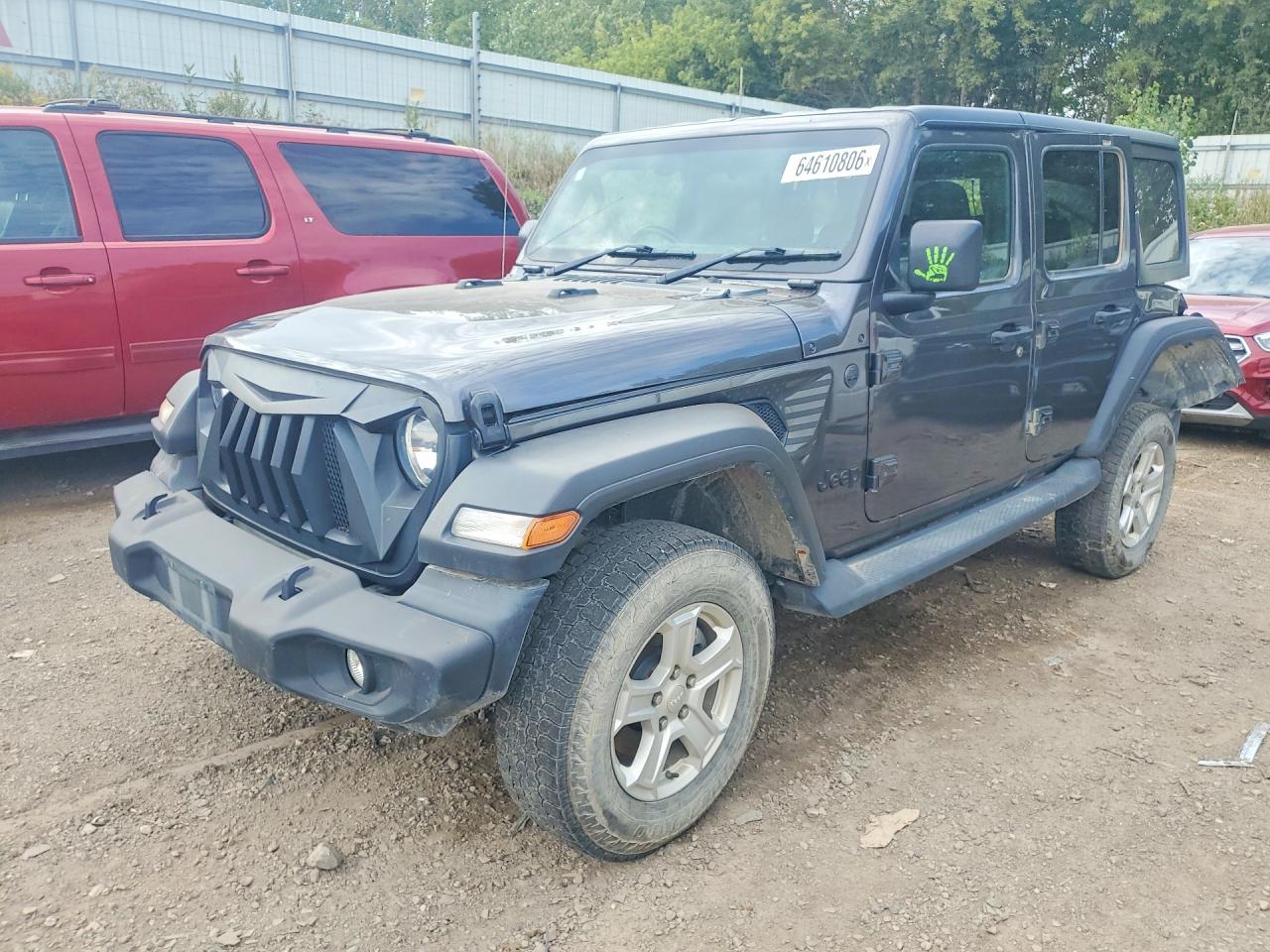 2022 JEEP WRANGLER UNLIMITED SPORT RHD